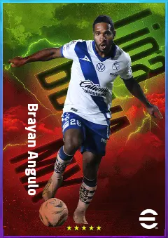 Brayan Angulo eFootball 2026 player card, 78 OVR LB