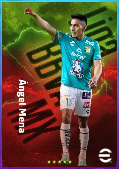 Ángel Mena eFootball 2026 player card, 79 OVR RWF