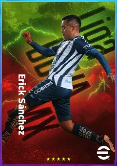 Erick Sánchez eFootball 2026 player card, 80 OVR CMF