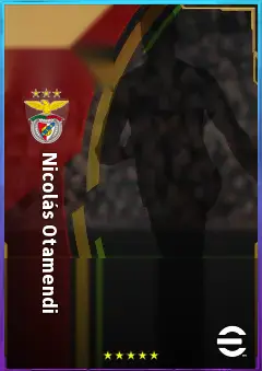 Nicolás Otamendi eFootball 2026 player card, 81 OVR CB