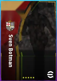 Sven Botman eFootball 2026 player card, 84 OVR CB