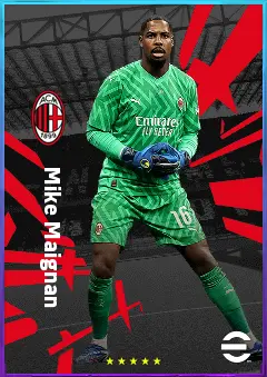 Mike Maignan eFootball 2026 player card, 83 OVR GK