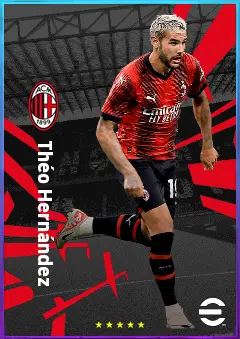 Théo Hernández eFootball 2026 player card, 84 OVR LB