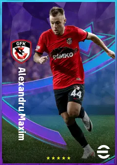 Alexandru Maxim eFootball 2026 player card, 79 OVR AMF