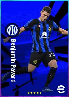 Benjamin Pavard eFootball 2026 player card, 83 OVR CB