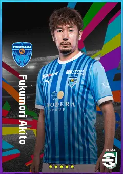 Fukumori Akito eFootball 2026 player card, 76 OVR CB