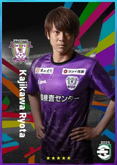 Kajikawa Ryota eFootball 2026 player card, 74 OVR CMF