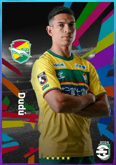 Dudú eFootball 2026 player card, 75 OVR CF