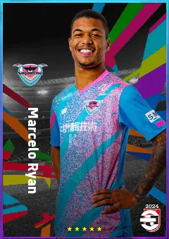 Marcelo Ryan eFootball 2026 player card, 76 OVR CF