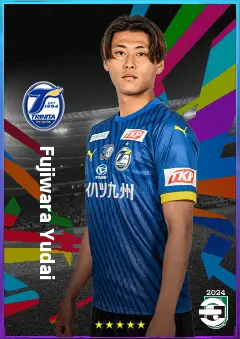 Fujiwara Yudai eFootball 2026 player card, 75 OVR CB