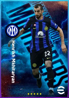 Henrikh Mkhitaryan eFootball 2026 player card, 81 OVR AMF