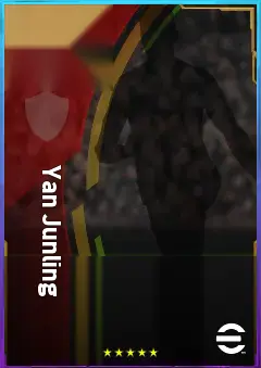 Yan Junling eFootball 2026 player card, 77 OVR GK