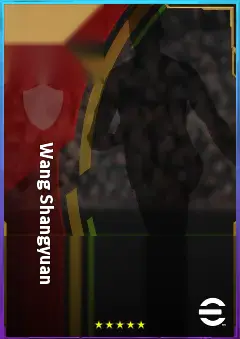 Wang Shangyuan eFootball 2026 player card, 76 OVR DMF
