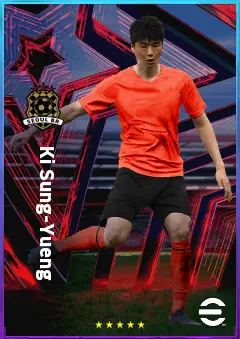 Ki Sung-Yueng eFootball 2026 player card, 78 OVR DMF