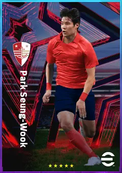 Park Seung-Wook eFootball 2026 player card, 76 OVR RB