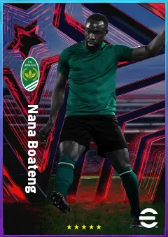 Nana Boateng eFootball 2026 player card, 78 OVR DMF