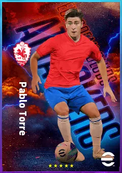 Pablo Torre eFootball 2026 player card, 79 OVR AMF