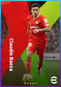Claudio Baeza eFootball 2026 player card, 78 OVR DMF