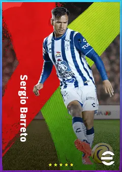 Sergio Barreto eFootball 2026 player card, 79 OVR CB