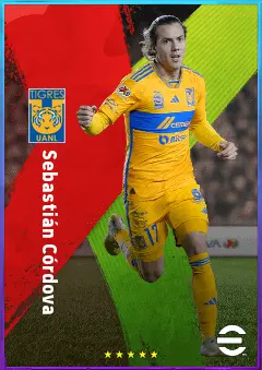 Sebastián Córdova eFootball 2026 player card, 79 OVR AMF