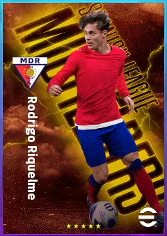 Rodrigo Riquelme eFootball 2026 player card, 81 OVR LMF
