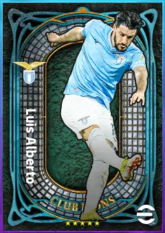 Luis Alberto eFootball 2026 player card, 82 OVR CMF