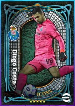 Diogo Costa eFootball 2026 player card, 84 OVR GK