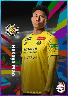 Hosoya Mao eFootball 2026 player card, 79 OVR CF