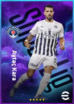Aytaç Kara eFootball 2026 player card, 76 OVR DMF
