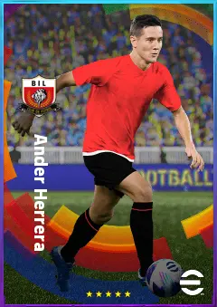 Ander Herrera eFootball 2026 player card, 80 OVR CMF