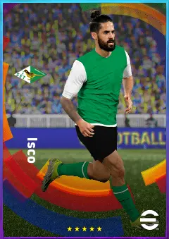 Isco eFootball 2026 player card, 81 OVR AMF
