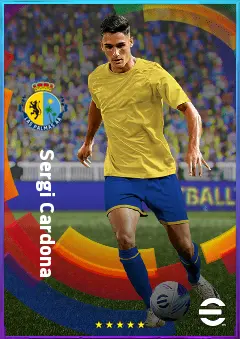 Sergi Cardona eFootball 2026 player card, 79 OVR LB