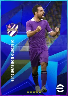 Giacomo Bonaventura eFootball 2026 player card, 80 OVR CMF