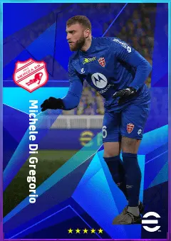 Michele Di Gregorio eFootball 2026 player card, 82 OVR GK