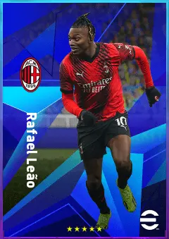 Rafael Leão eFootball 2026 player card, 84 OVR LWF