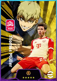 Thomas Müller eFootball 2026 player card, 82 OVR SS