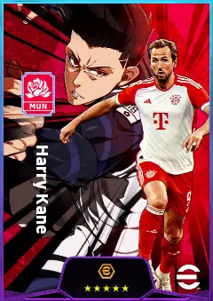 Harry Kane eFootball 2026 player card, 85 OVR CF
