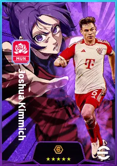 Joshua Kimmich eFootball 2026 player card, 84 OVR CMF