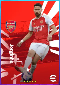 Jorginho eFootball 2026 player card, 82 OVR DMF