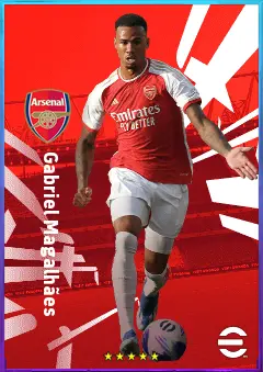 Gabriel Magalhães eFootball 2026 player card, 85 OVR CB