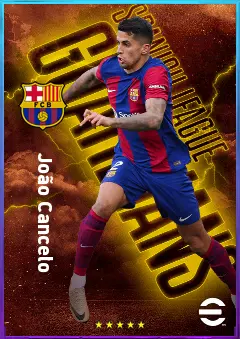 João Cancelo eFootball 2026 player card, 83 OVR RB