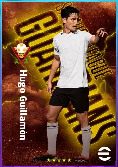 Hugo Guillamón eFootball 2026 player card, 79 OVR DMF