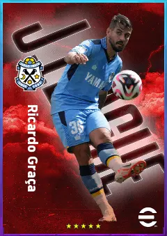 Ricardo Graça eFootball 2026 player card, 75 OVR CB