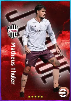Matheus Thuler eFootball 2026 player card, 78 OVR CB