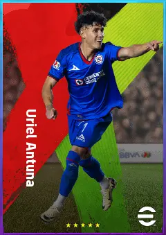 Uriel Antuna eFootball 2026 player card, 79 OVR RWF