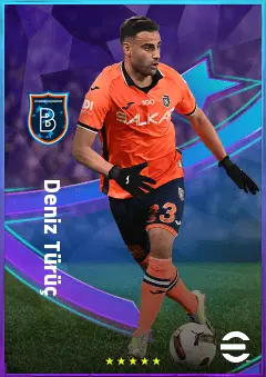 Deniz Türüç eFootball 2026 player card, 78 OVR RMF