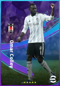 Omar Colley eFootball 2026 player card, 79 OVR CB