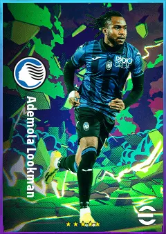 Ademola Lookman eFootball 2026 player card, 82 OVR SS