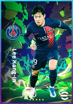 Lee Kang-In eFootball 2026 player card, 82 OVR LMF