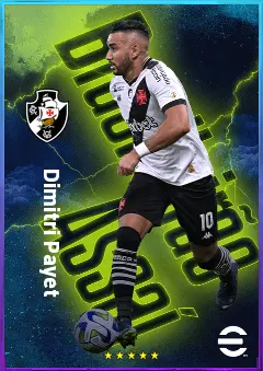 Dimitri Payet eFootball 2026 player card, 81 OVR AMF